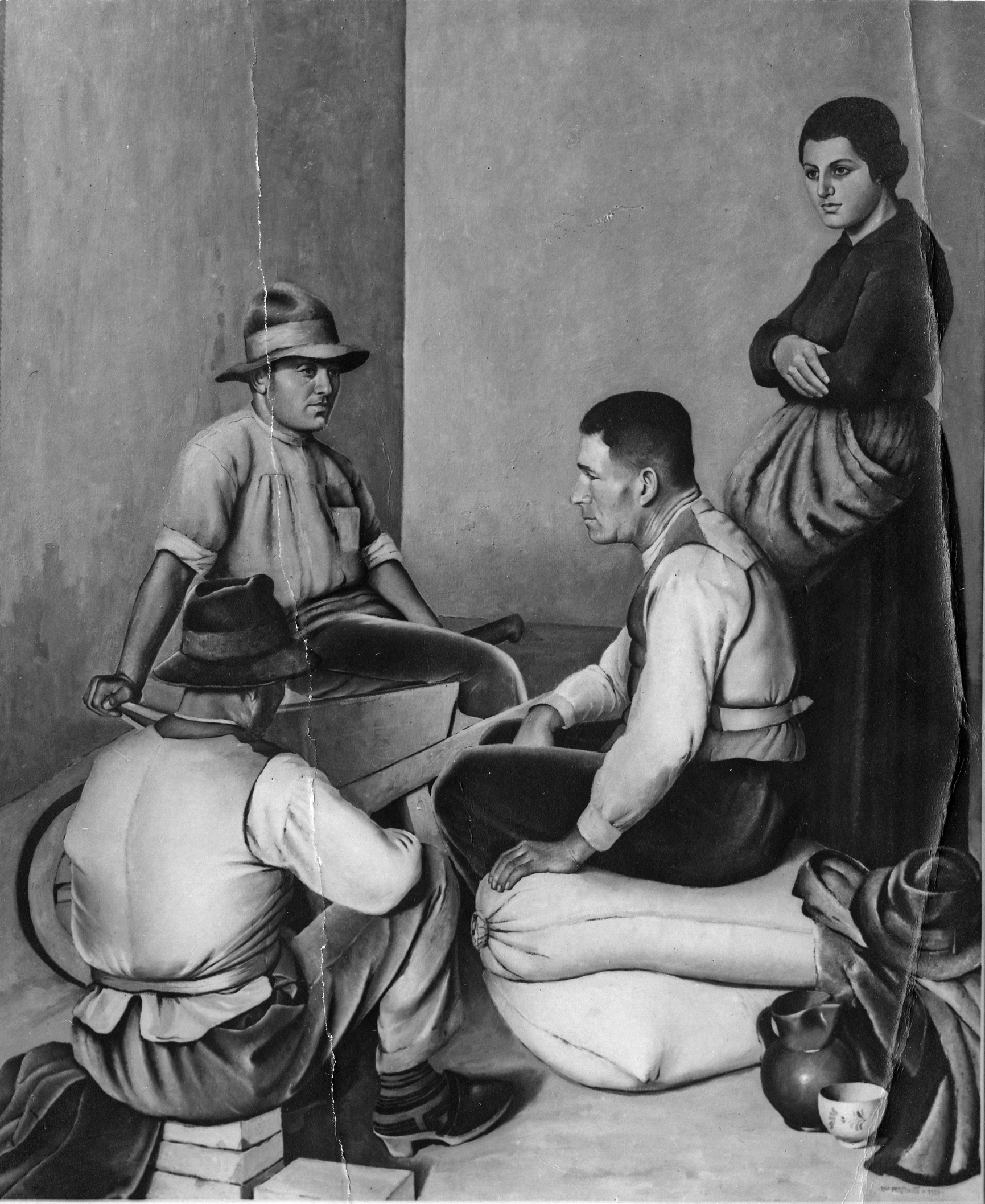 "Siesta o Riposo" - 1929, cm 160 x 120